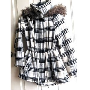 Ashley by 26 International Outwear hooded fur coat